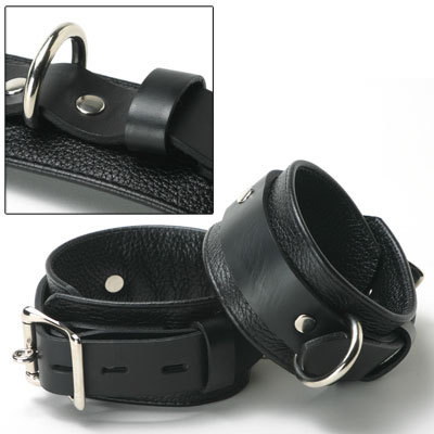 Strict Leather Deluxe Locking Ankle Cuffs