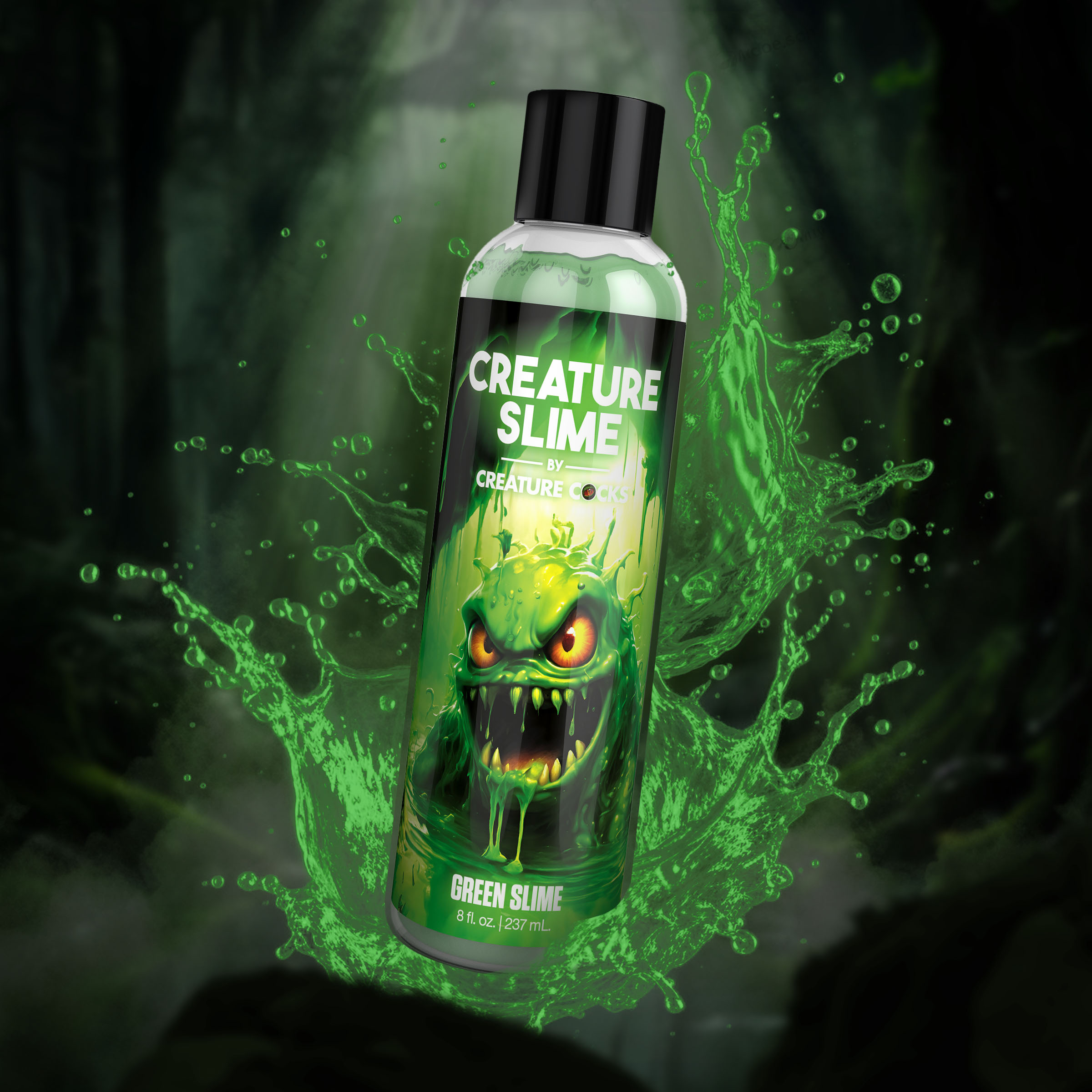 Green Creature Slime Water-Based Lubricant - 8oz