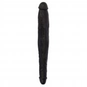 JOCK 13 Inch Tapered Double Dong Black BULK