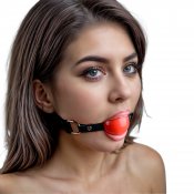 Red Silicone Ball Gag