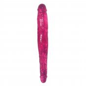 Lollicock Sweet Slim Stick Double Dildo - Pink