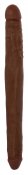 JOCK 16 Inch Tapered Double Dong Brown