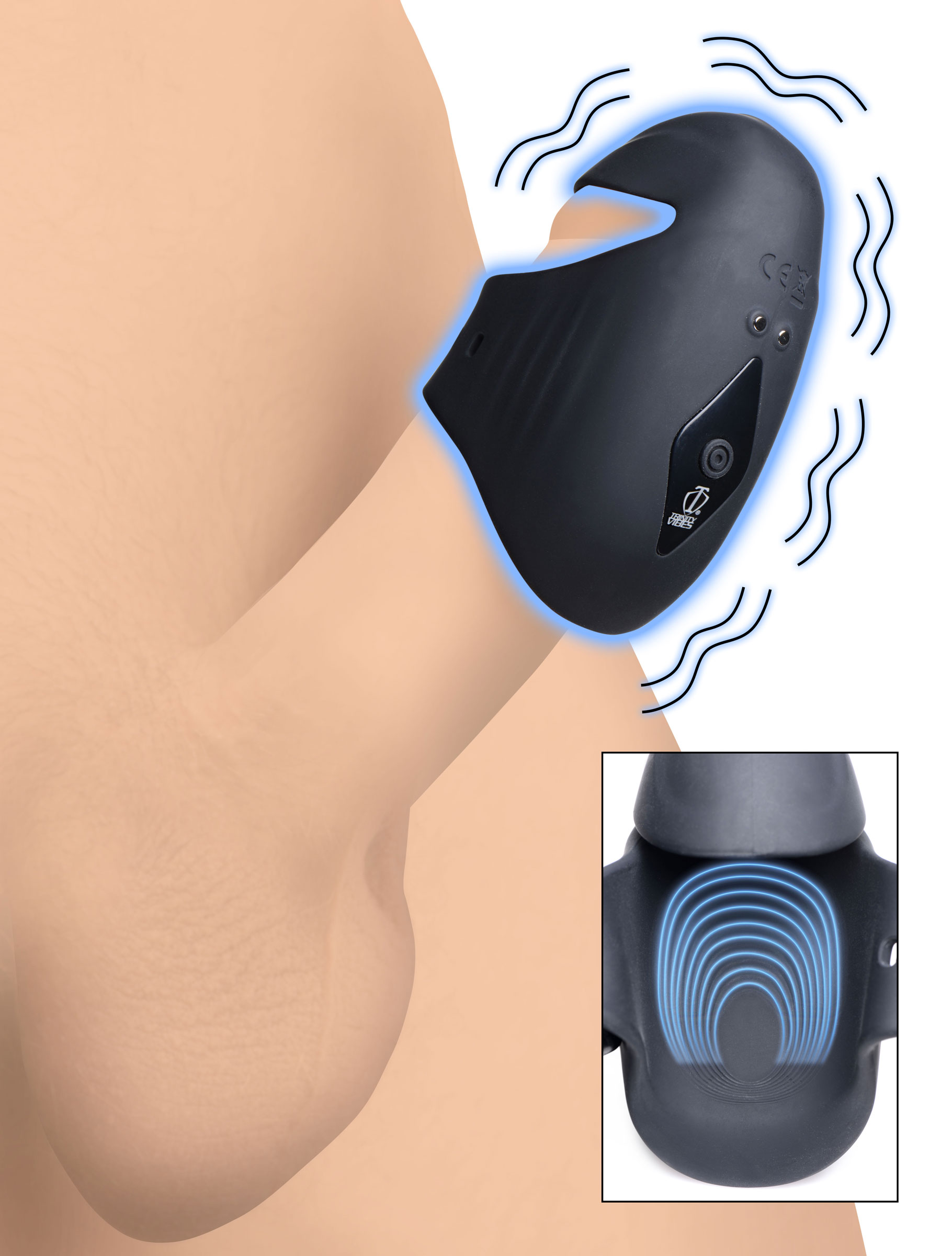 1820px x 2400px - 8X Vibrating Silicone Penis Head Stimulator: Sex Toy Distributing